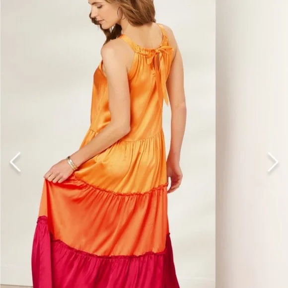 NWT CeCe Dress - Soft Surroundings 100% Silk - Picture 2 of 9